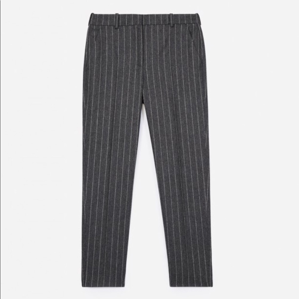 NEW KOOPLES GREY SUIT TROUSERS WITH TENNIS STRIPES